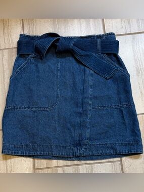 CAbi Edie Skirt #6796 Denim blue